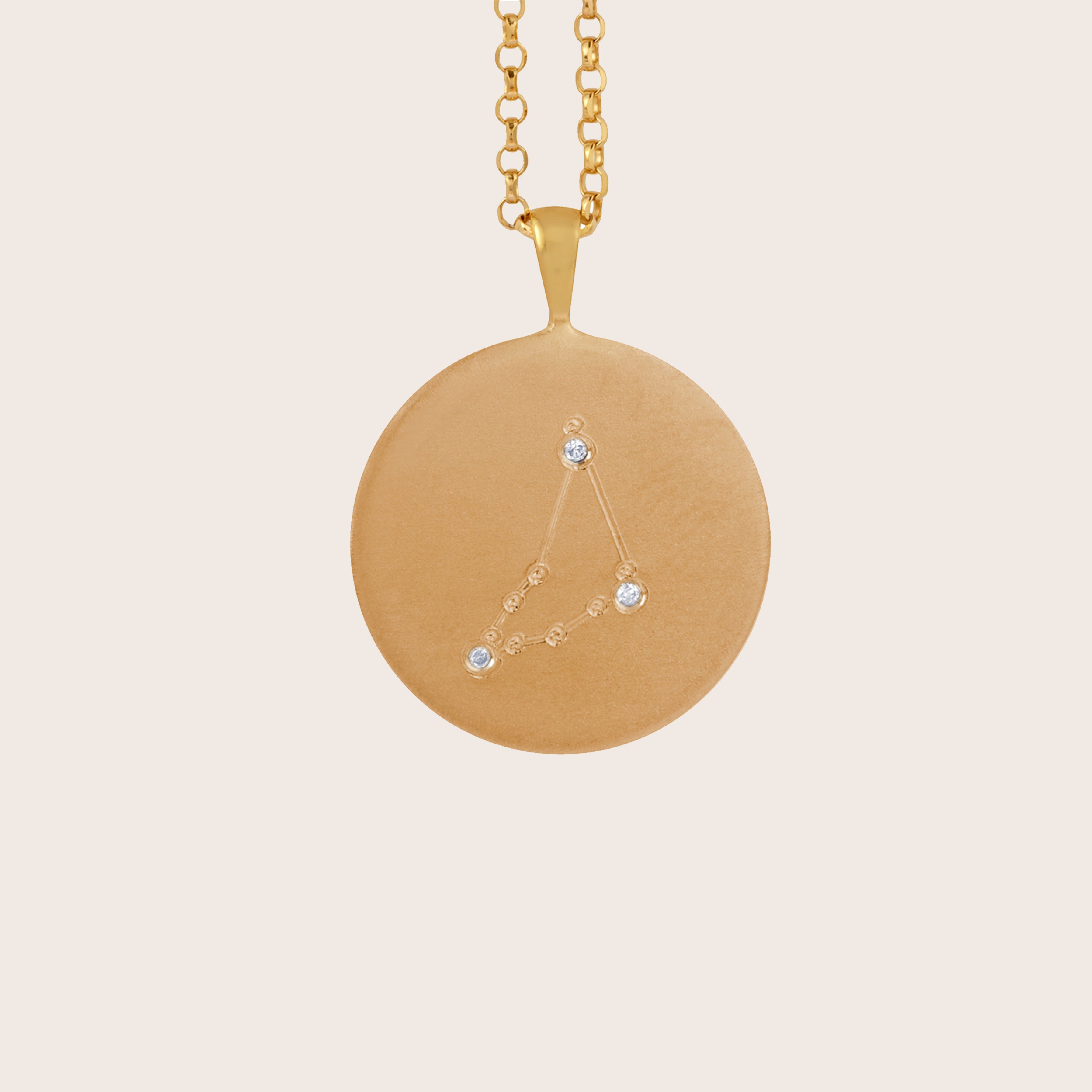 Capricorn Constellation Diamond Necklace - harryrockslondon
