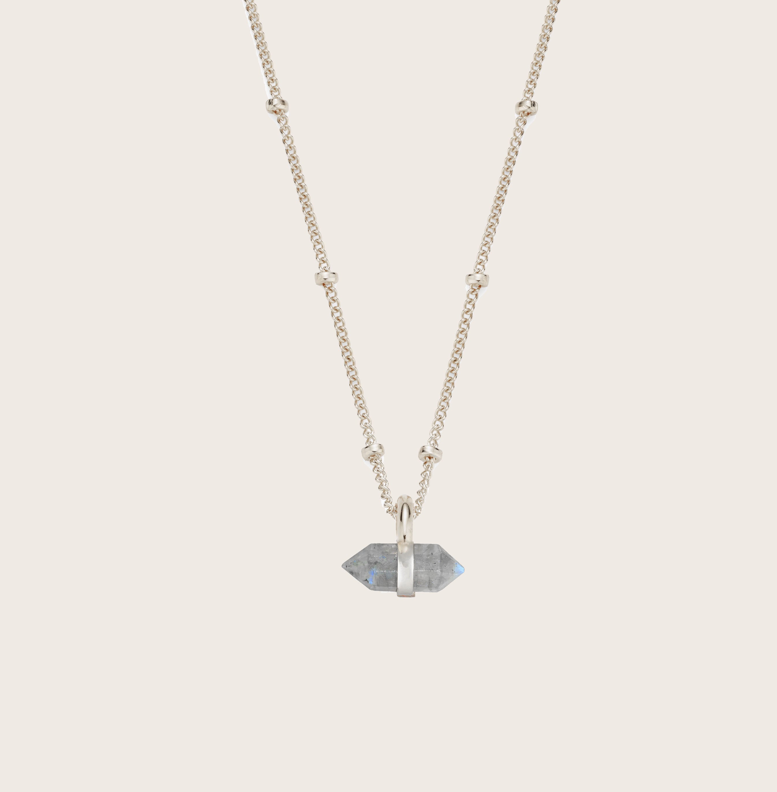 Mini Balance Necklace (Silver) - harryrockslondon
