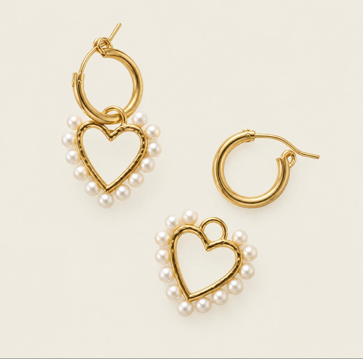 Grace Heart Earrings
