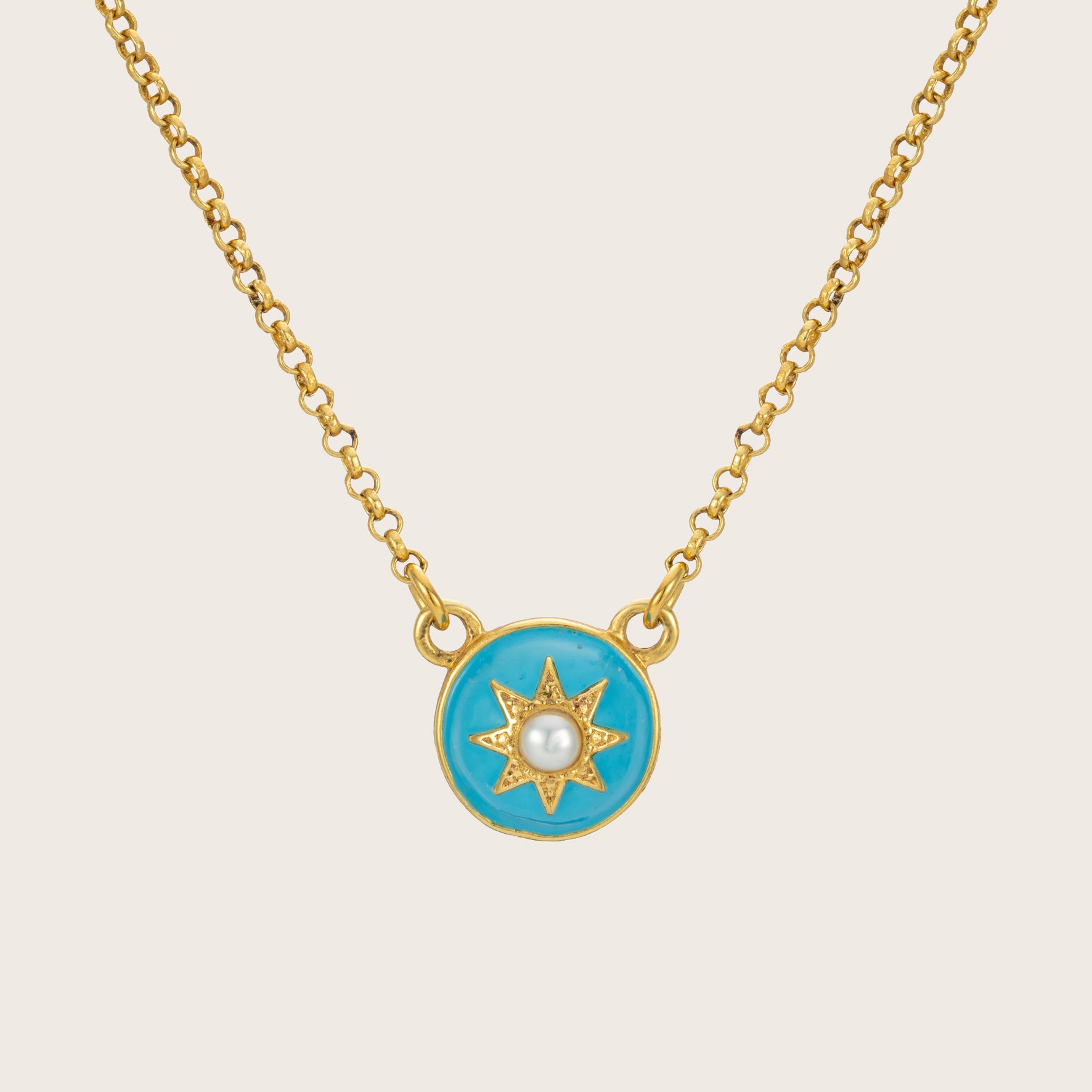 Perla North Star Necklace