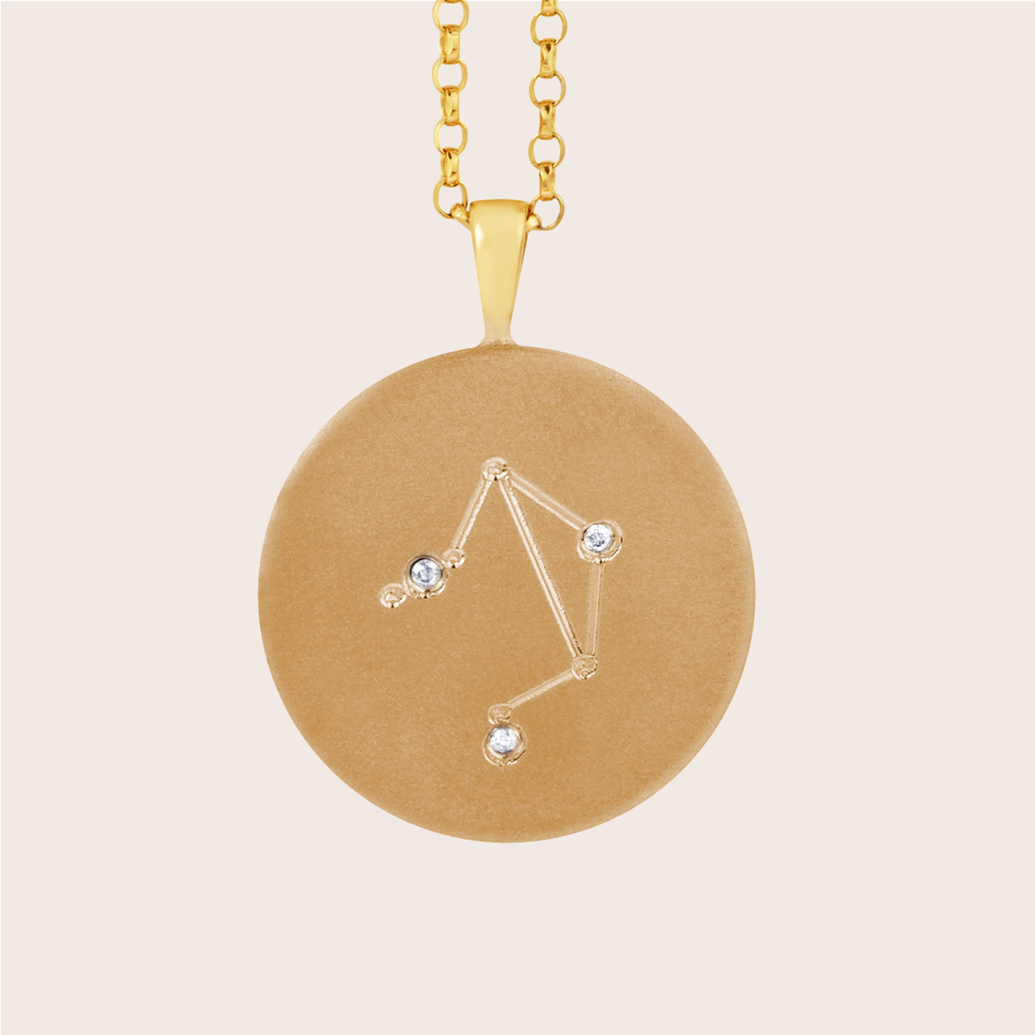 Libra Constellation Diamond Necklace - harryrockslondon