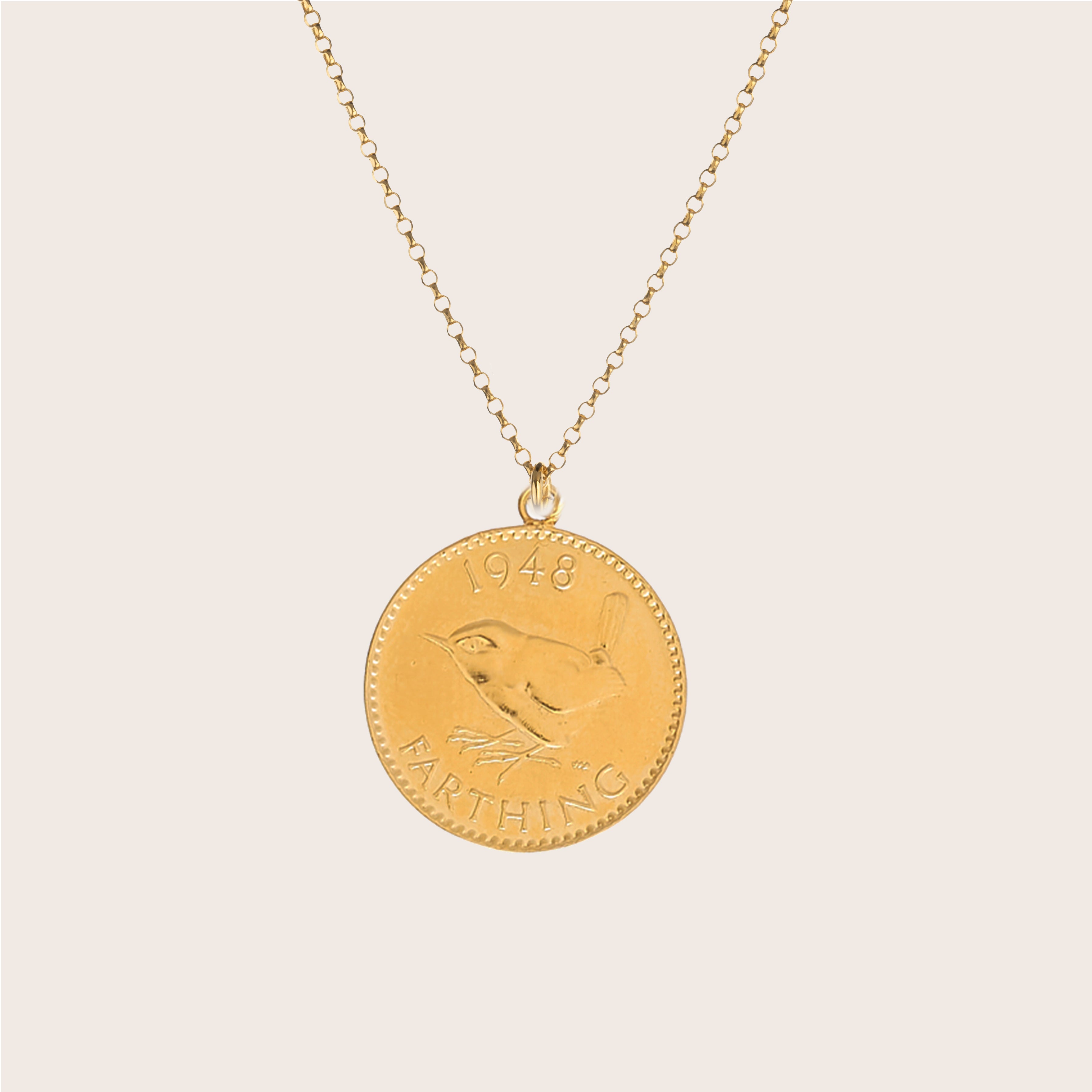 Lucky coin necklace - harryrockslondon