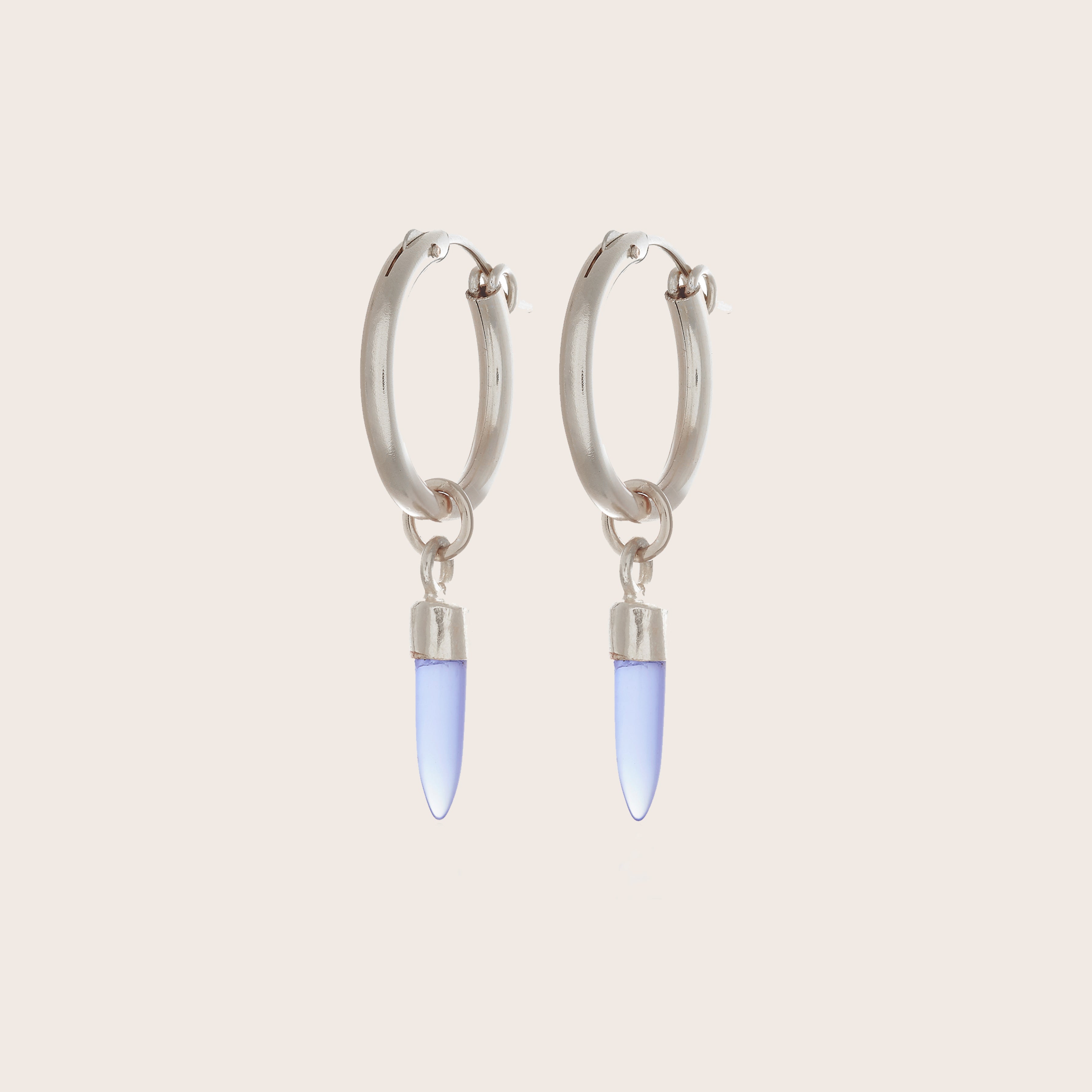 Spike Hoop (silver)